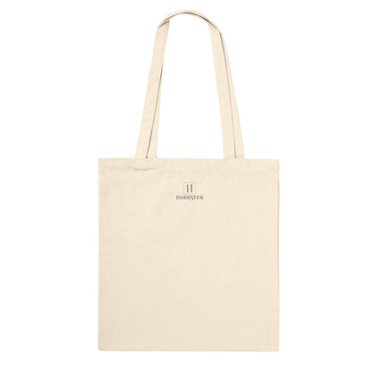 100% Cotton Classic Tote Bag With Cottage Core Design - Hobbster