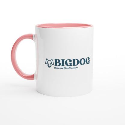 11oz Ceramic Mug with Big Dog slogan - Hobbster