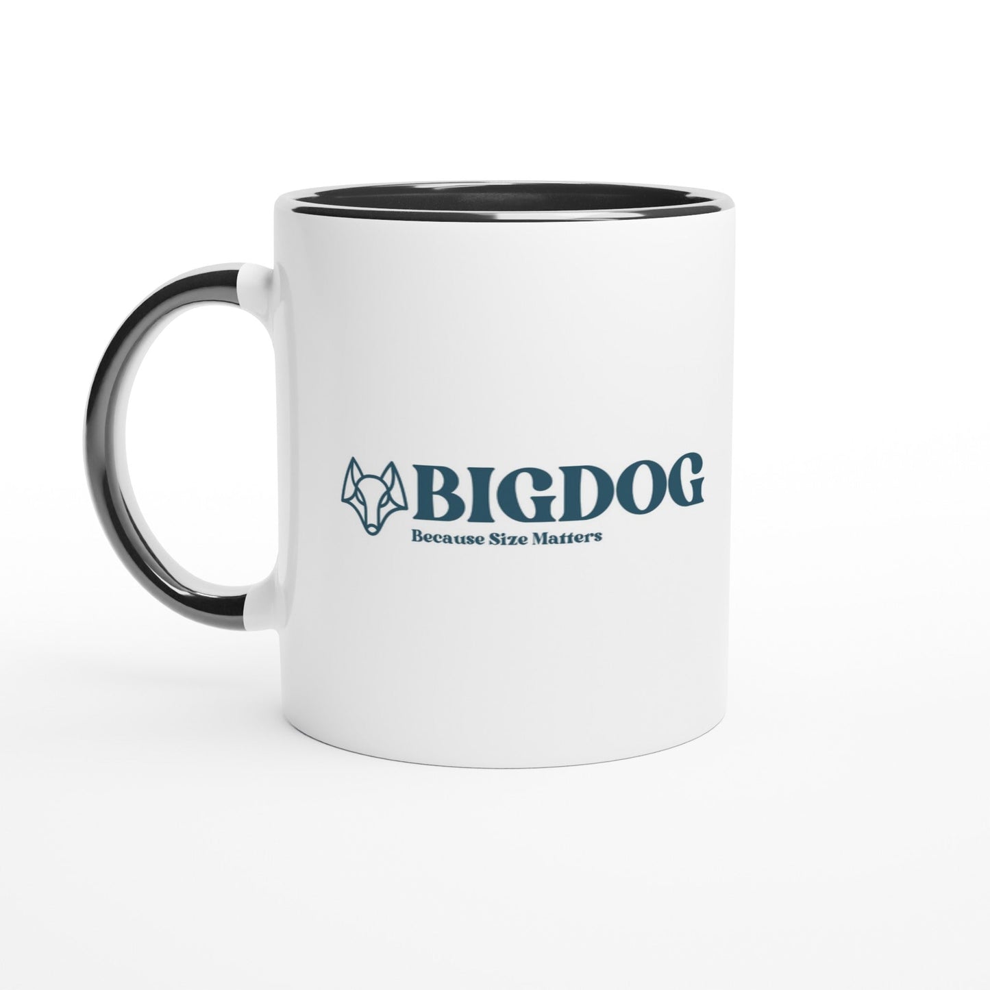 11oz Ceramic Mug with Big Dog slogan - Hobbster