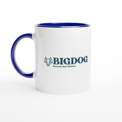 11oz Ceramic Mug with Big Dog slogan - Hobbster