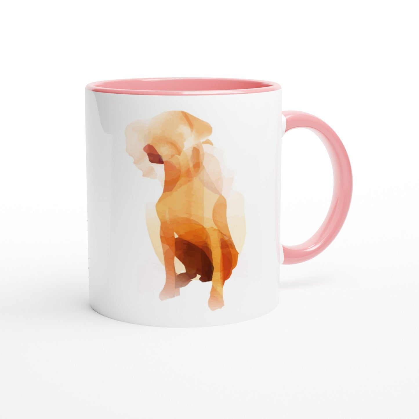 11oz Two-Tone Coffee Mug with Rhodesian Ridgeback Ridgeback watercolour print - Hobbster