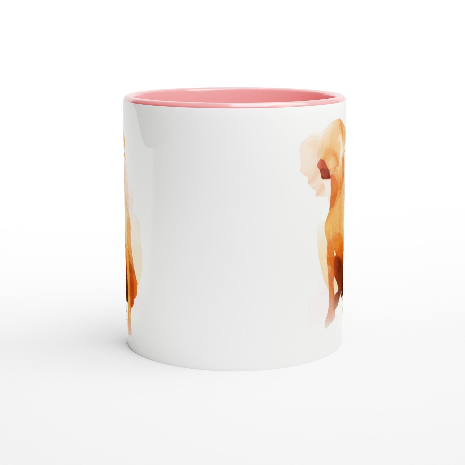 11oz Two-Tone Coffee Mug with Rhodesian Ridgeback Ridgeback watercolour print - Hobbster