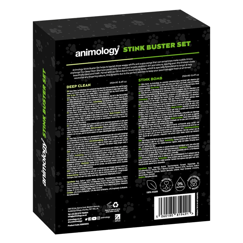 Animology Stink Buster Set Pack - Hobbster