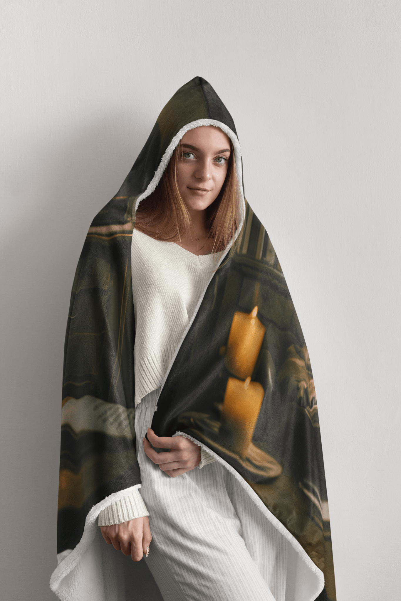 Classic Teen & Kids Hooded Blanket featuring Rhodesian Ridgeback vintage design - Hobbster