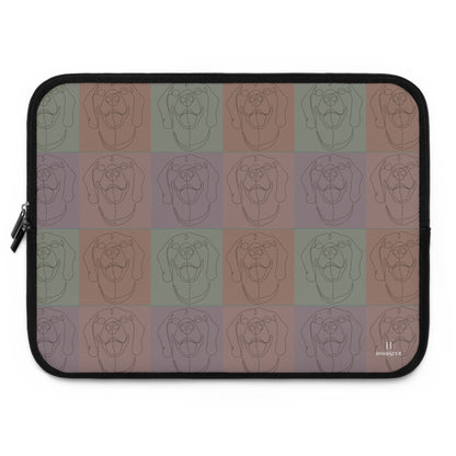 Custom design Laptop Sleeve with Rhodesian Ridgeback design - Hobbster