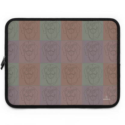 Custom design Laptop Sleeve with Rhodesian Ridgeback design - Hobbster