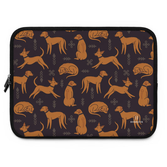 Custom design Laptop Sleeve with Rhodesian Ridgeback design - Hobbster