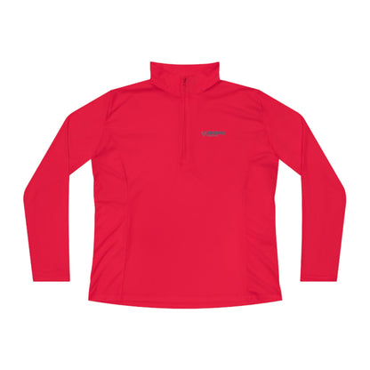 Ladies Quarter-Zip Big Dog Sports Pullover - Hobbster