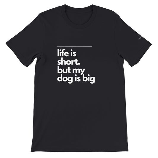 Life Is Short Men's Crewneck T-shirt - Hobbster