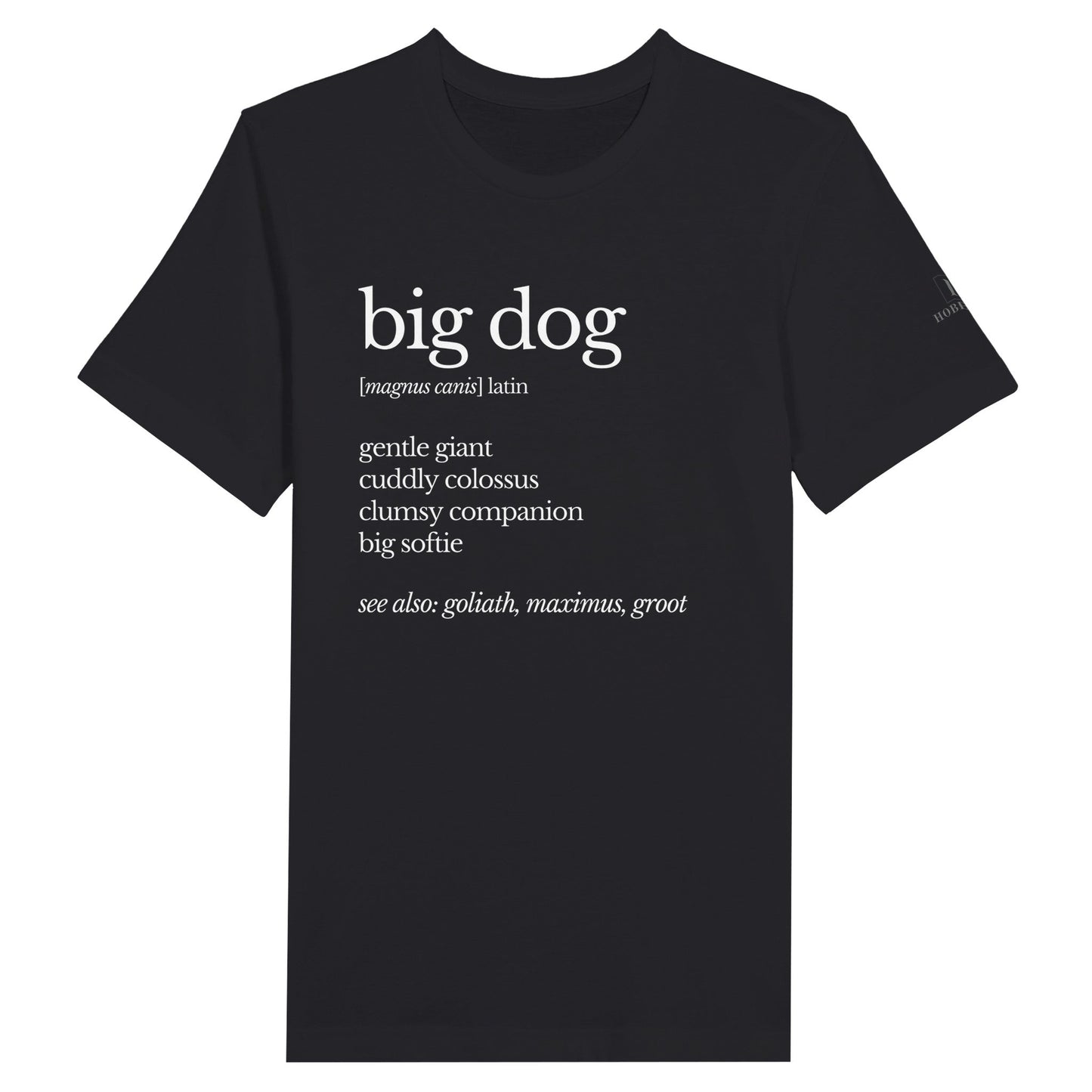 Men's Big Dog Premium Crewneck T-shirt - Hobbster