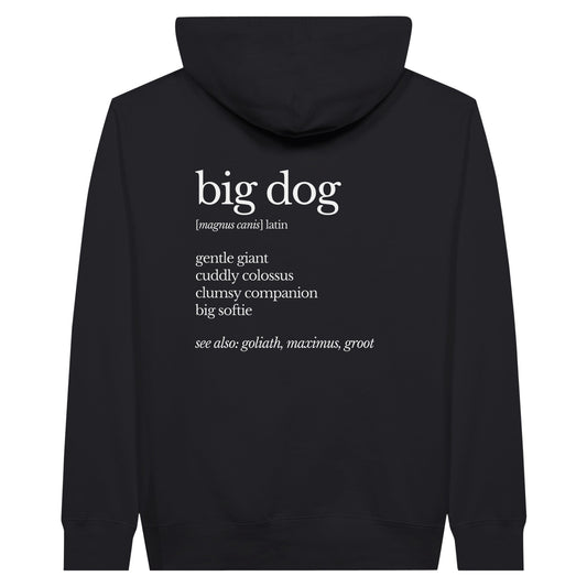 Men's Big Dog Premium Pullover Hoodie - Hobbster