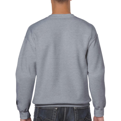 Men's Classic Crewneck Sweatshirt with embroidered German Shepherd logo - Hobbster