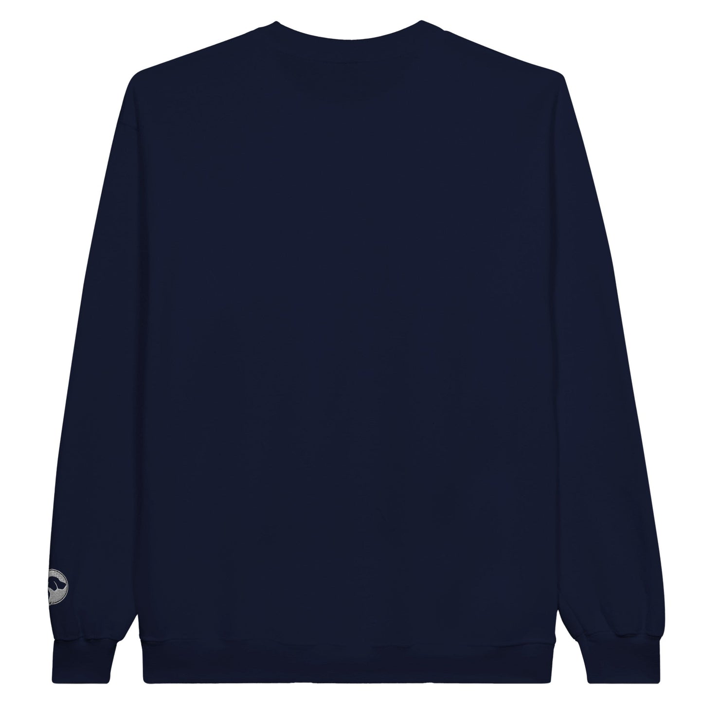 Men's Classic Crewneck Sweatshirt with Labrador Embroidered Logo - Hobbster