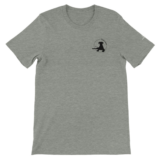 Men's Crewneck T-shirt with Doberman logo - Hobbster