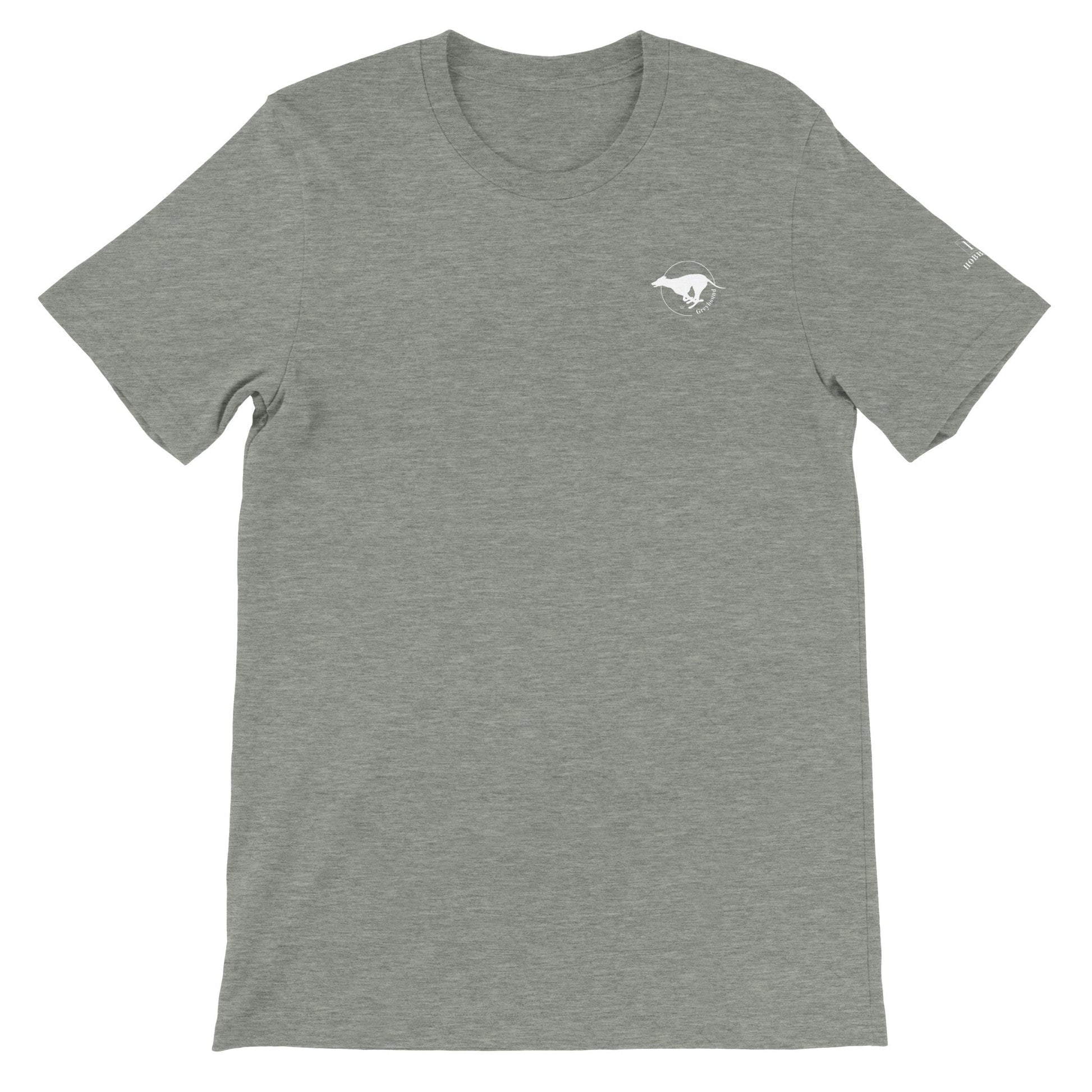 Men's Crewneck T-shirt with Greyhound logo - Hobbster