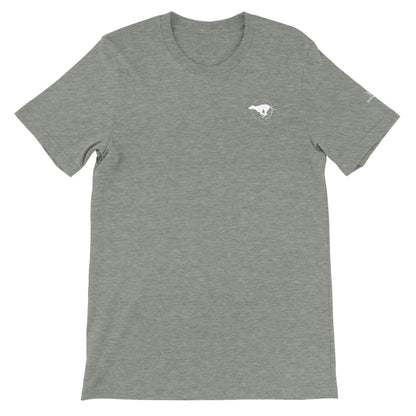Men's Crewneck T-shirt with Greyhound logo - Hobbster