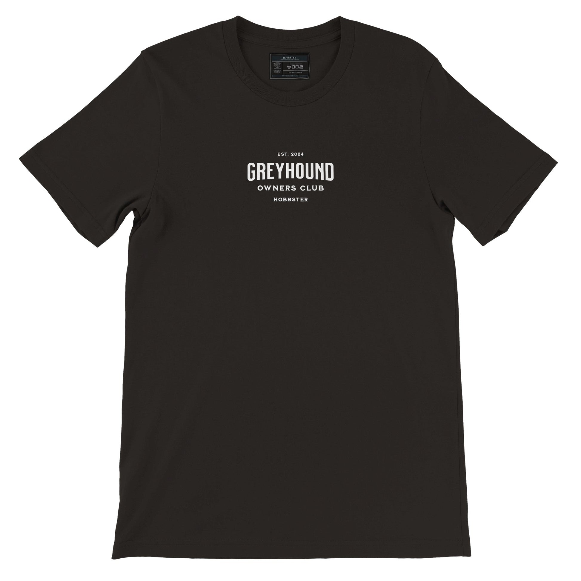 Men's Premium Greyhound Owners Club T-shirt - Hobbster