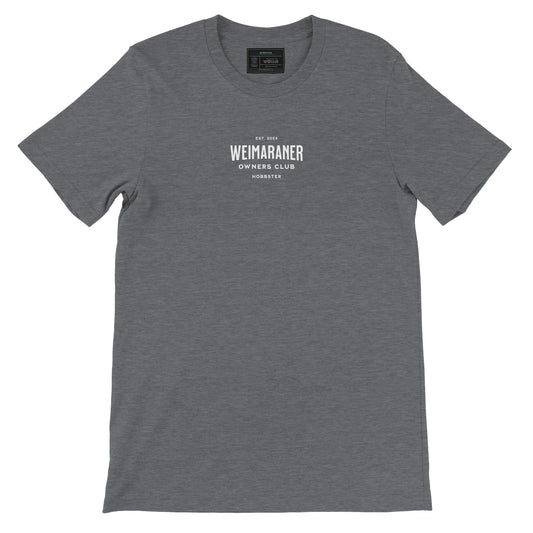 Men's Premium Weimaraner Owners Club T-shirt - Hobbster