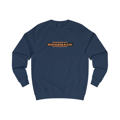 Men's Sweatshirt with Rhodesian Ridgeback slogan - Hobbster