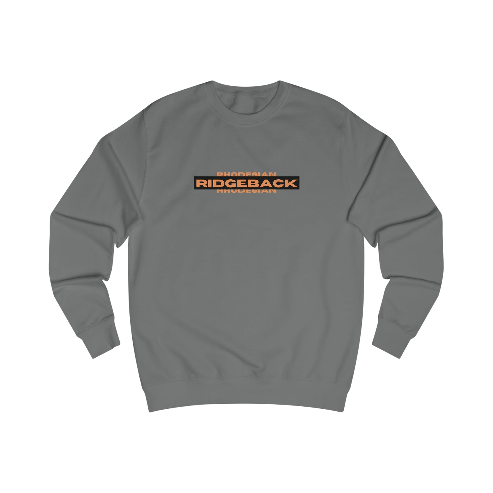 Men's Sweatshirt with Rhodesian Ridgeback slogan - Hobbster