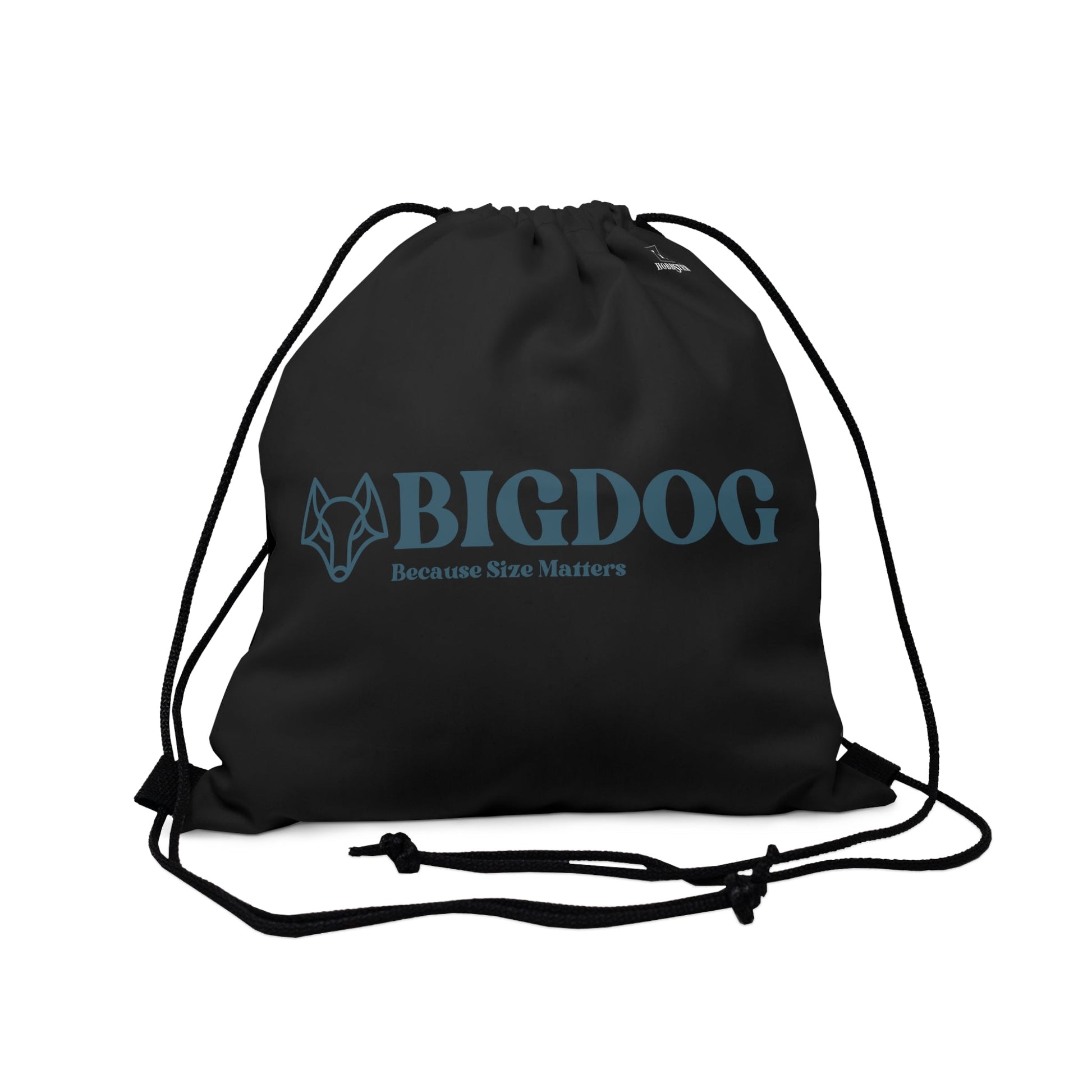 Outdoor Drawstring Bag Featuring Big Dog Slogan - Hobbster