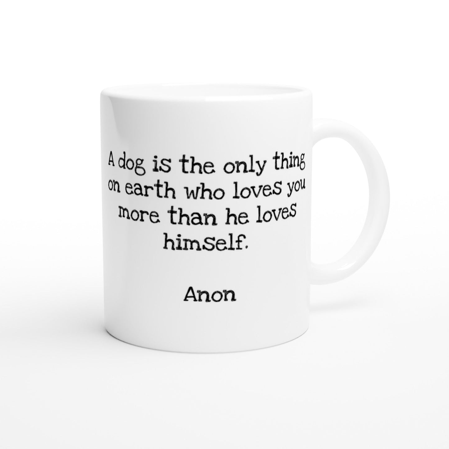 Personalised 11 0z Ceramic Mug with Picture and Quote - Hobbster