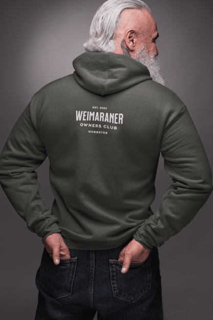 Premium Men's Pullover Hoodie | Weimaraner Owners Club - Hobbster