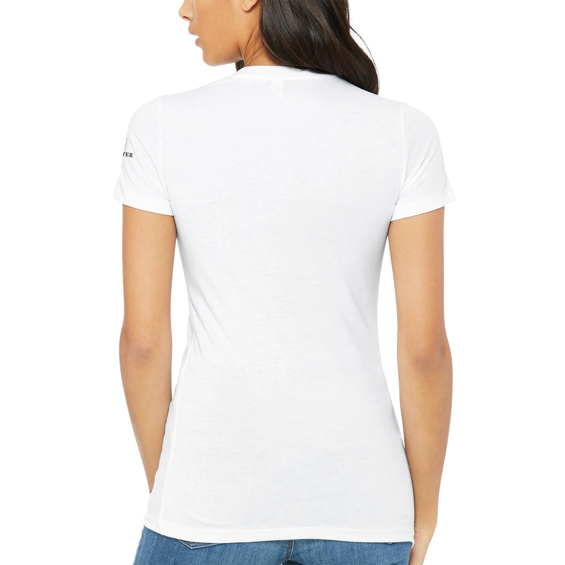 Premium Women's Crewneck T-shirt with German Short Haired Pointer logo - Hobbster