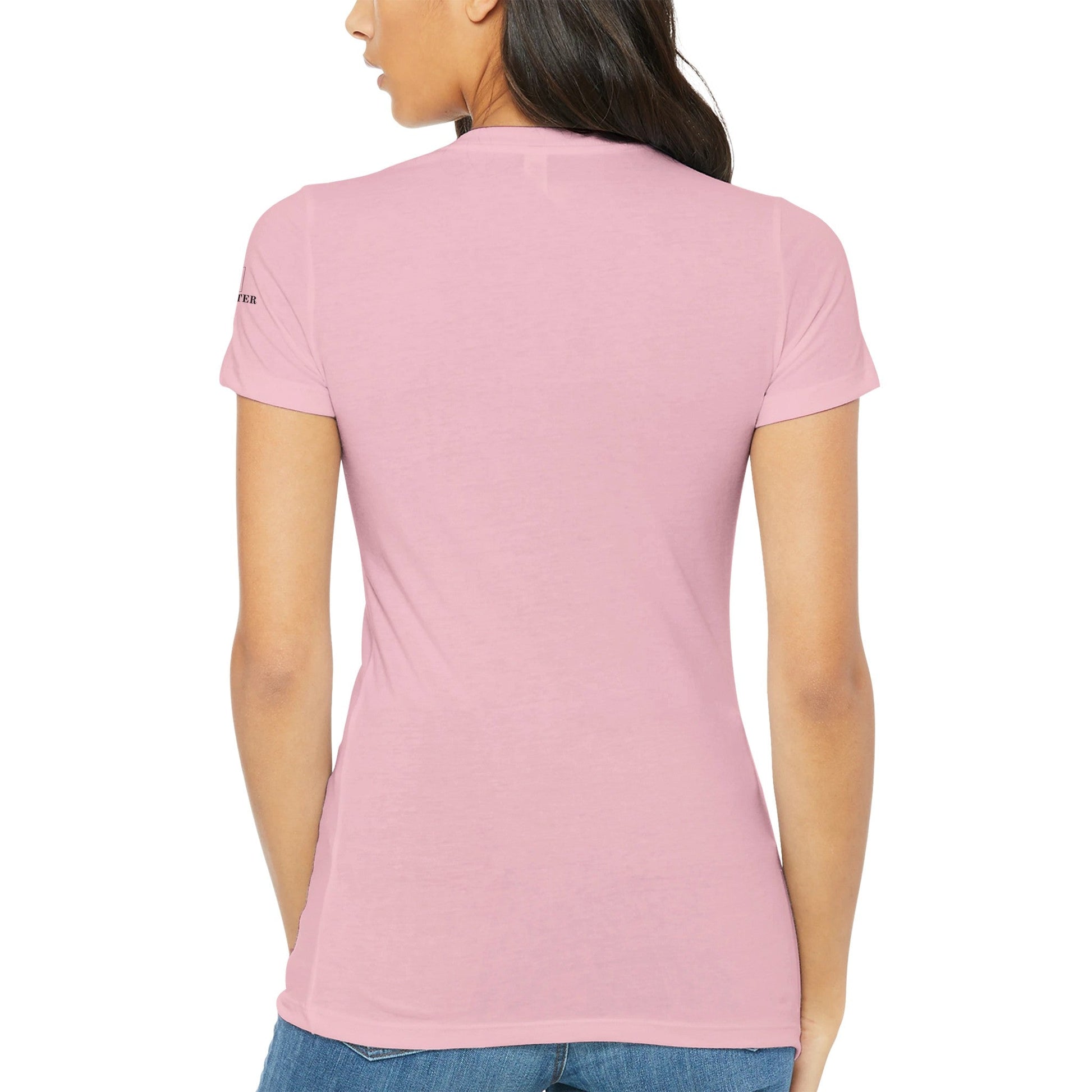 Premium Women's Crewneck T-shirt with Rhodesian Ridgeback logo - Hobbster