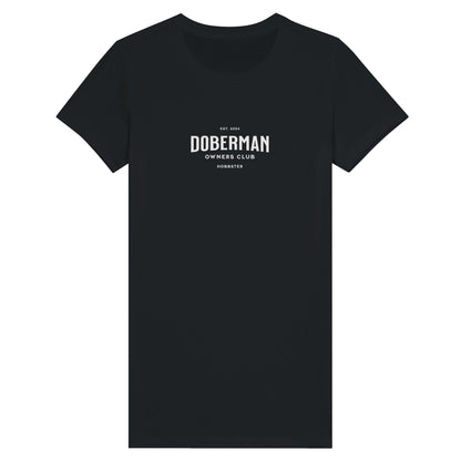 Premium Women's Doberman Owners Club Crewneck T-shirt - Hobbster