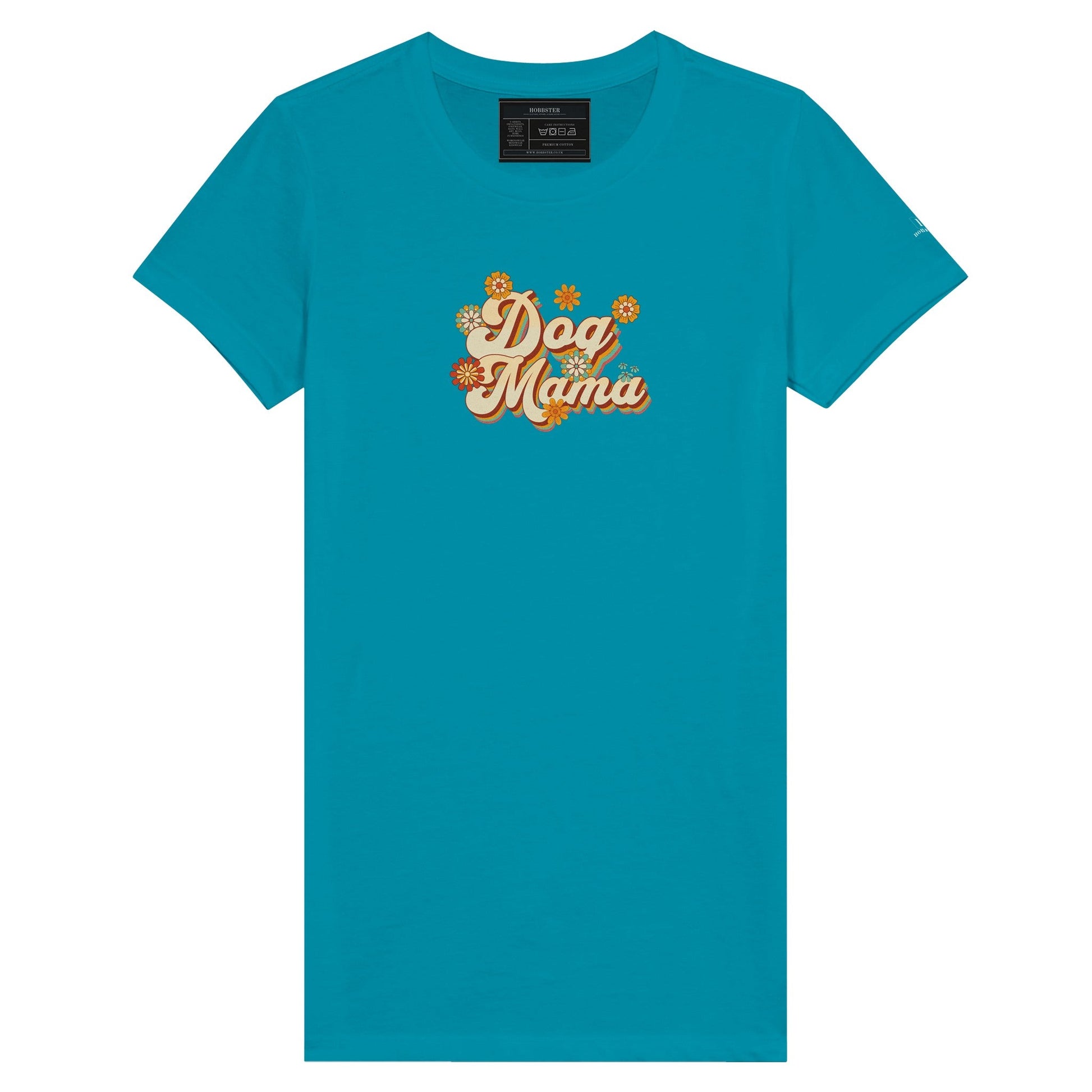 Premium Women's Dog Mama Crewneck T-shirt - Hobbster