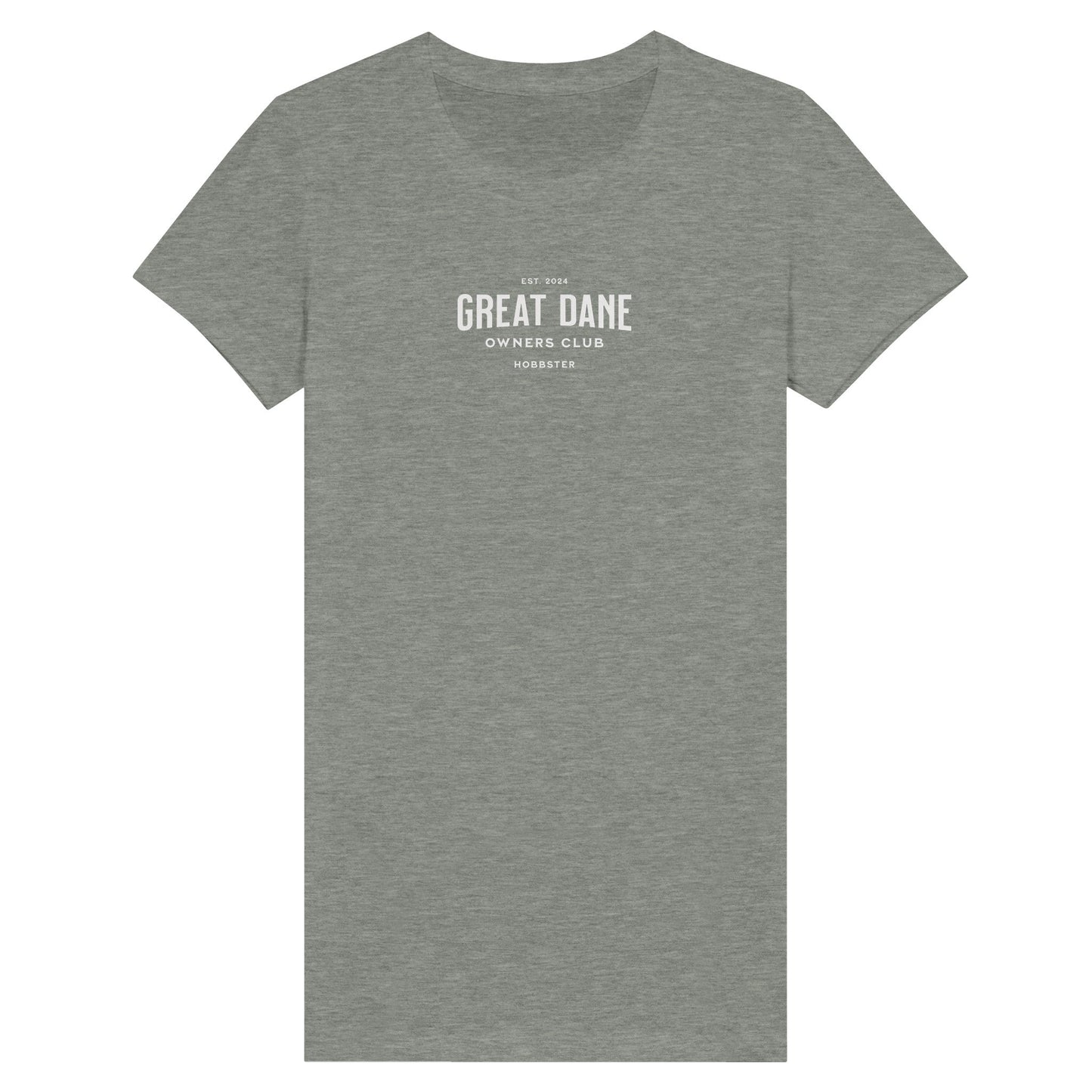 Premium Women's Great Dane Owners Club Crewneck T-shirt - Hobbster