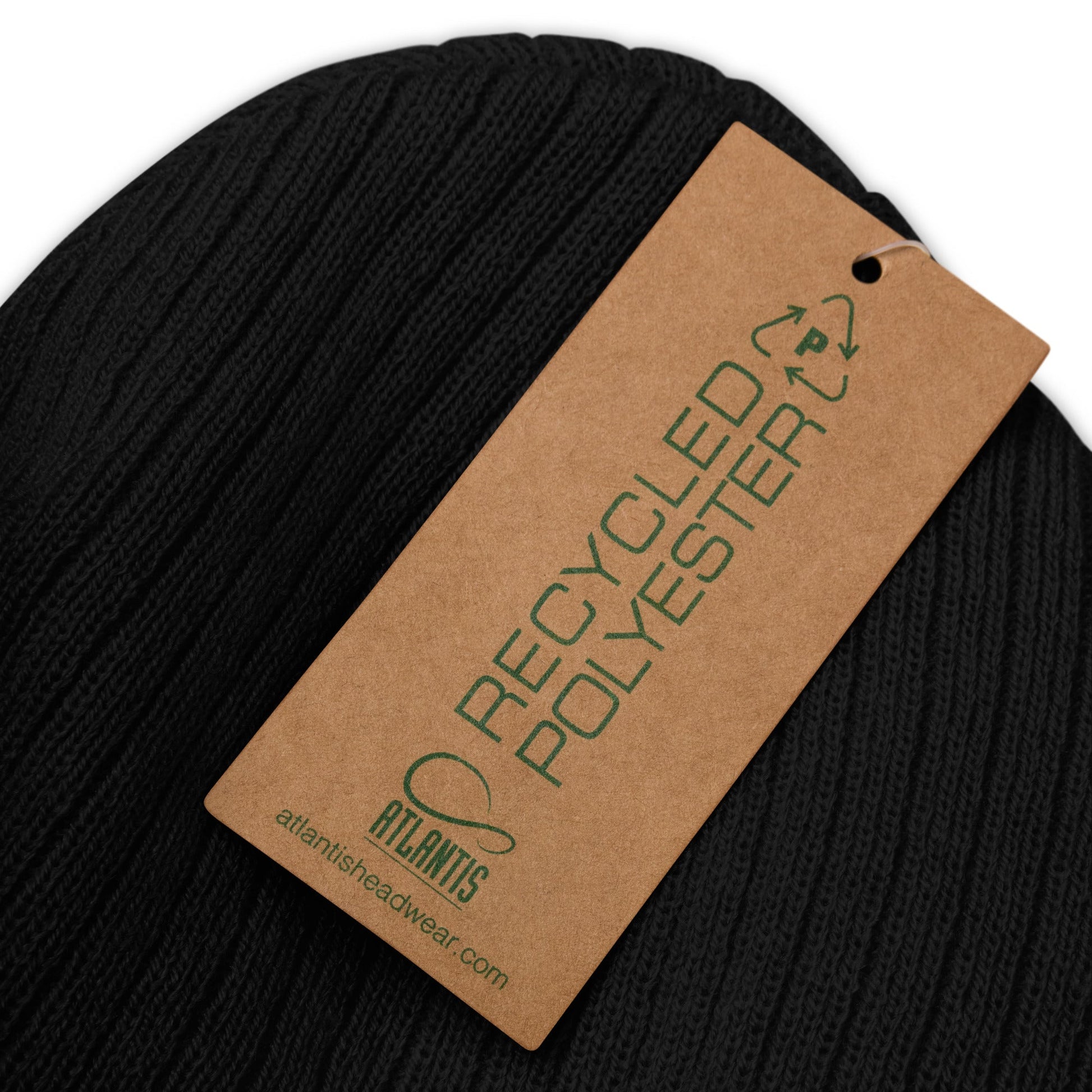 Ribbed knit beanie with Alpha logo - Hobbster