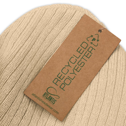 Ribbed knit beanie with Alpha logo - Hobbster