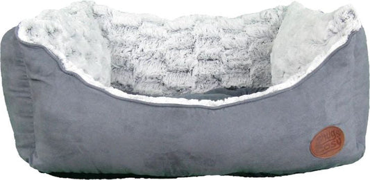Snug&Cosy Novara Rectangle Charcoal Bed XL - Hobbster