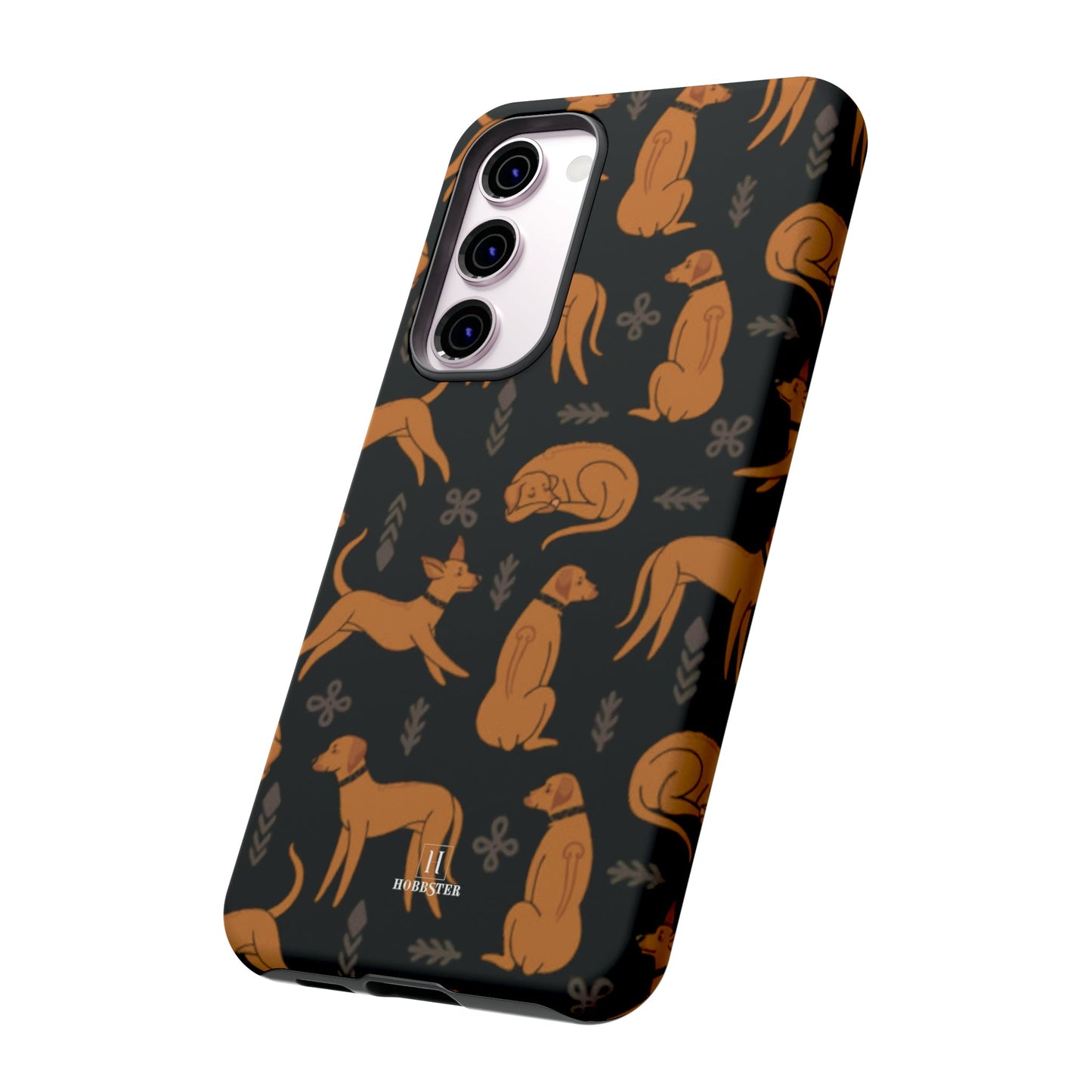 Toughened Mobile Phone Case featuring Multiple Rhodesian Ridgebacks [for iPhone, Samsung and Google Pixel phones] - Hobbster