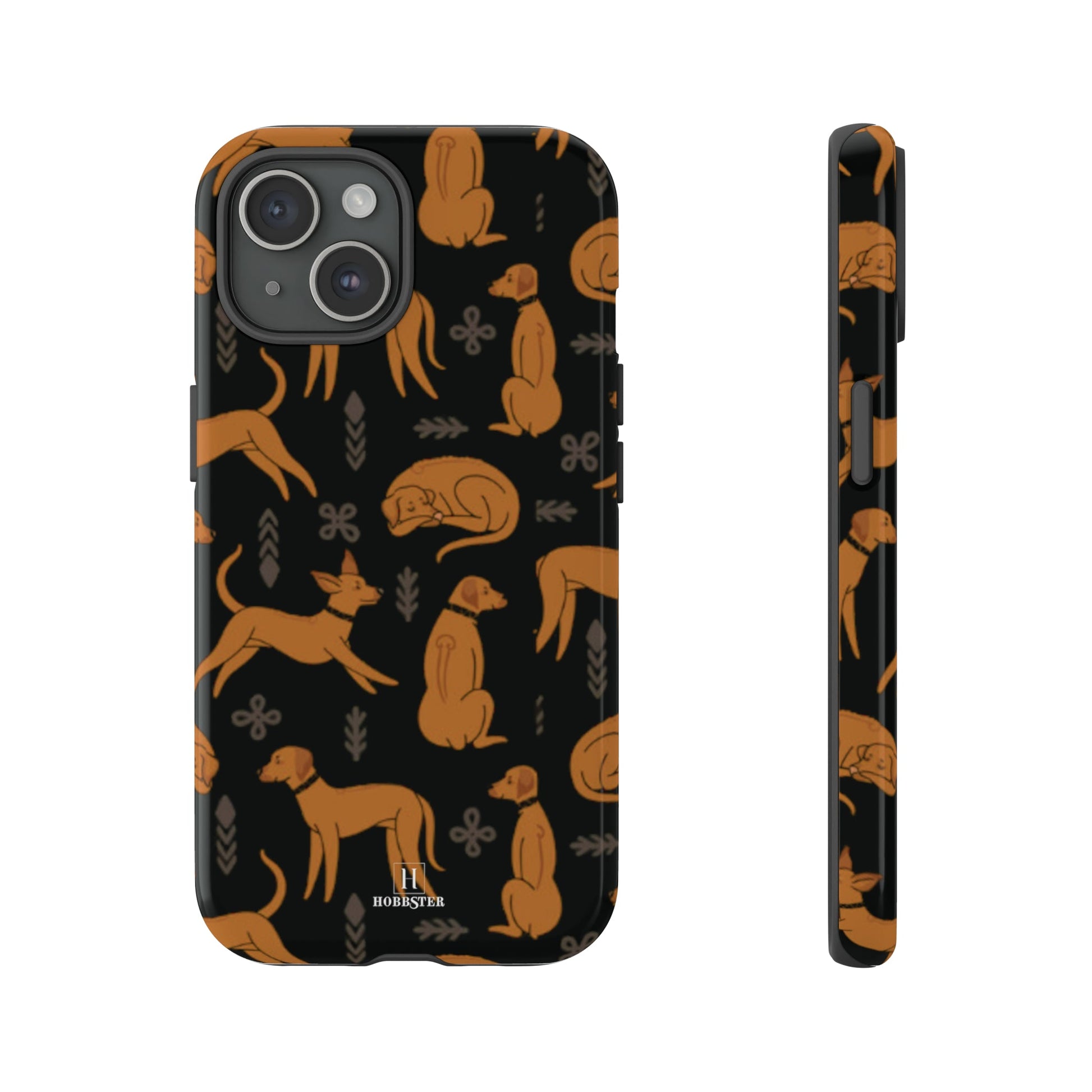 Toughened Mobile Phone Case featuring Multiple Rhodesian Ridgebacks [for iPhone, Samsung and Google Pixel phones] - Hobbster