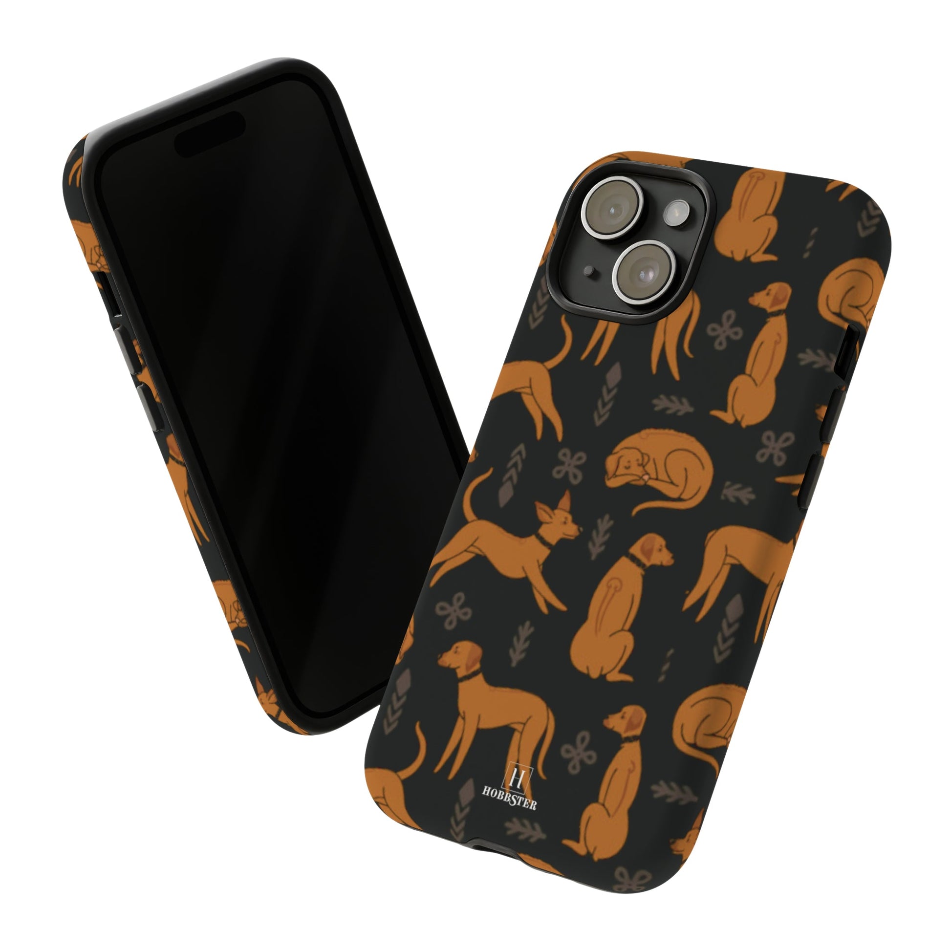 Toughened Mobile Phone Case featuring Multiple Rhodesian Ridgebacks [for iPhone, Samsung and Google Pixel phones] - Hobbster