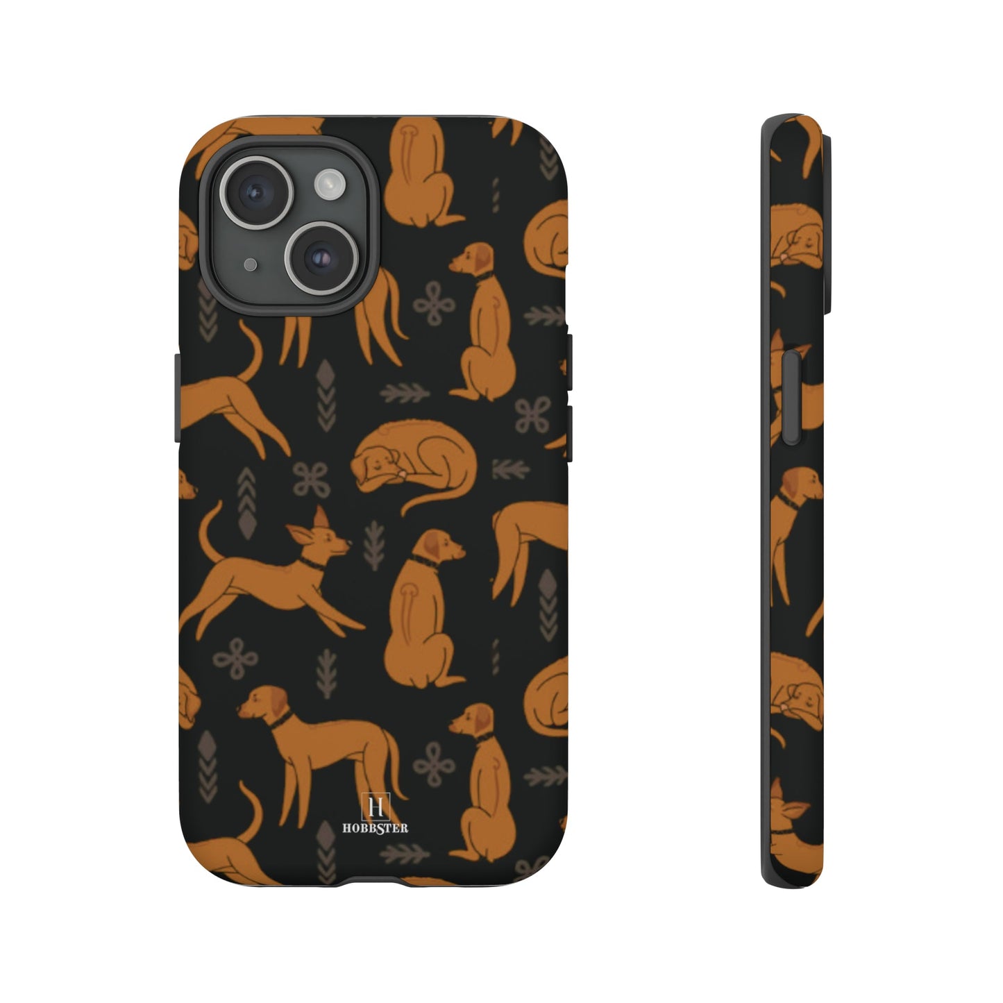 Toughened Mobile Phone Case featuring Multiple Rhodesian Ridgebacks [for iPhone, Samsung and Google Pixel phones] - Hobbster