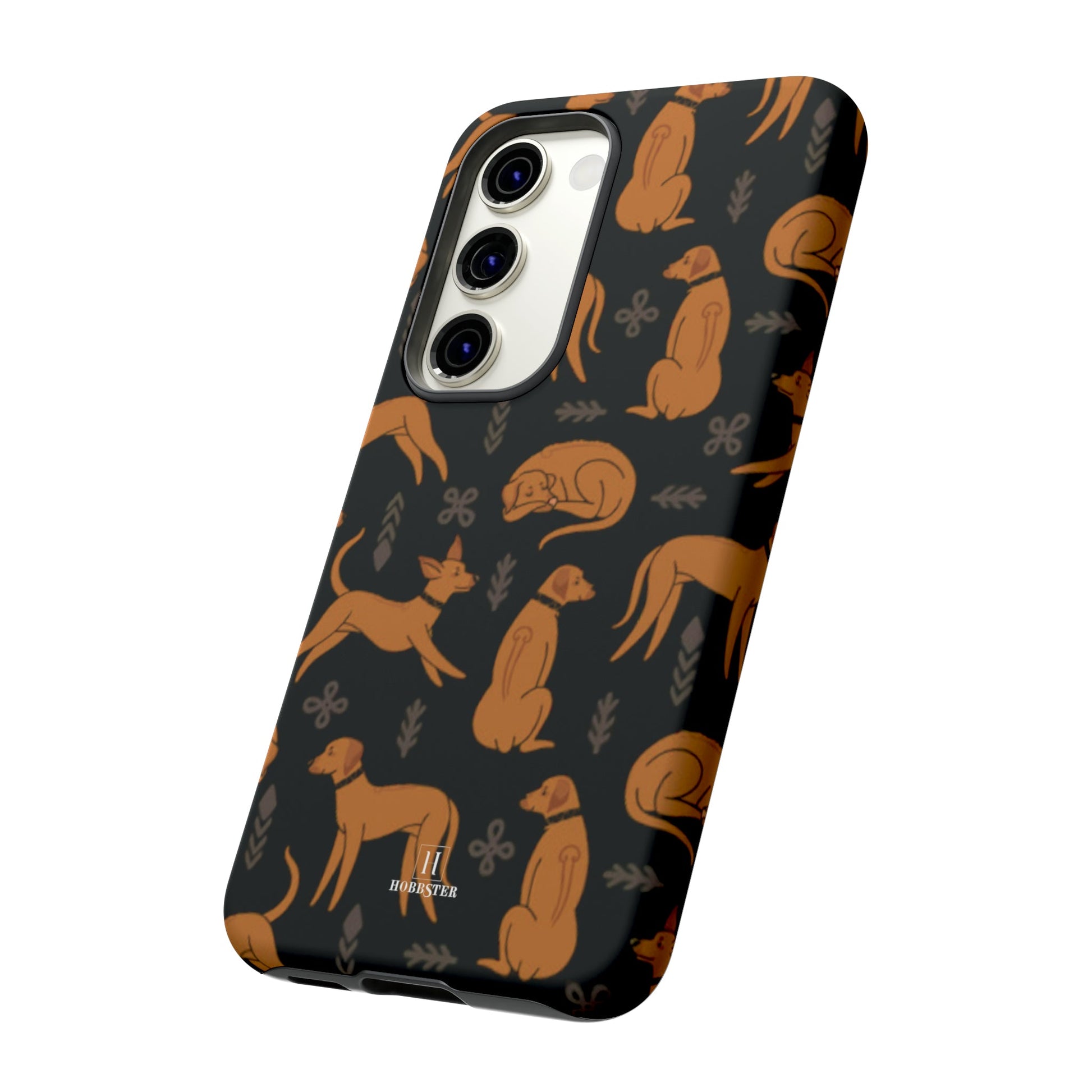 Toughened Mobile Phone Case featuring Multiple Rhodesian Ridgebacks [for iPhone, Samsung and Google Pixel phones] - Hobbster