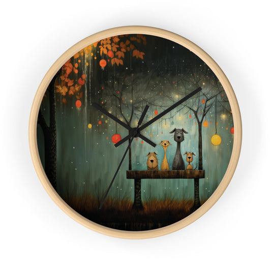 Wall Clock featuring Sam Toft Style Design - Hobbster