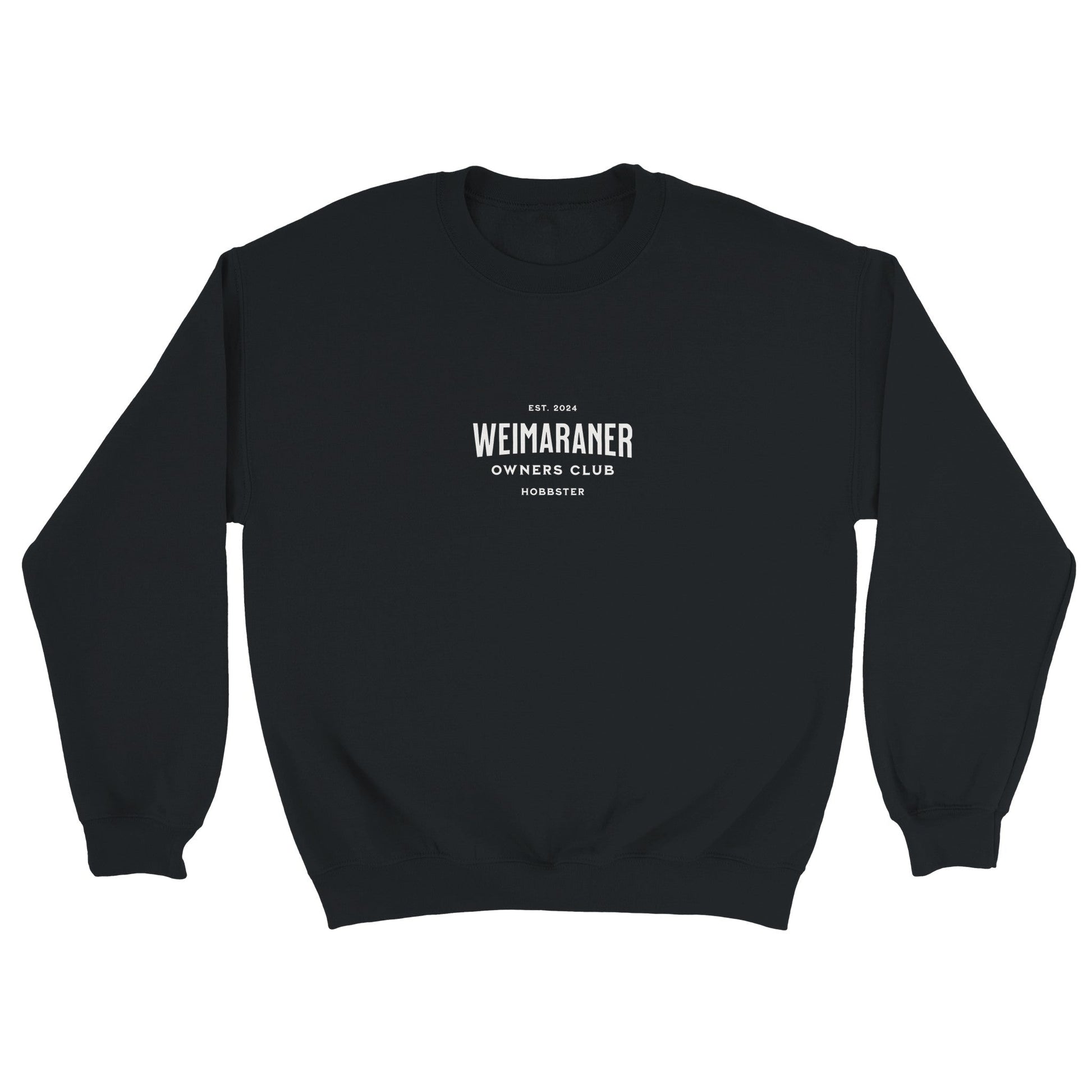 Weimaraner Owners Club Men's Classic Crewneck Sweatshirt - Hobbster