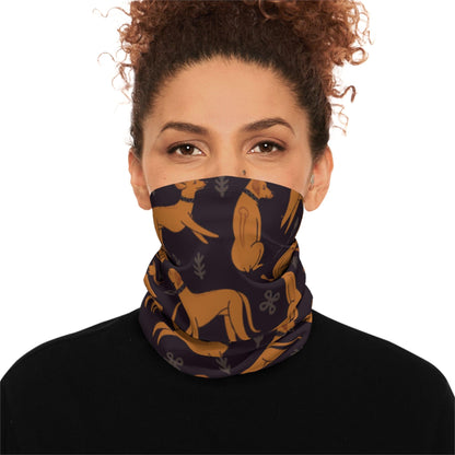 Winter Neck Gaiter With Drawstring - Hobbster