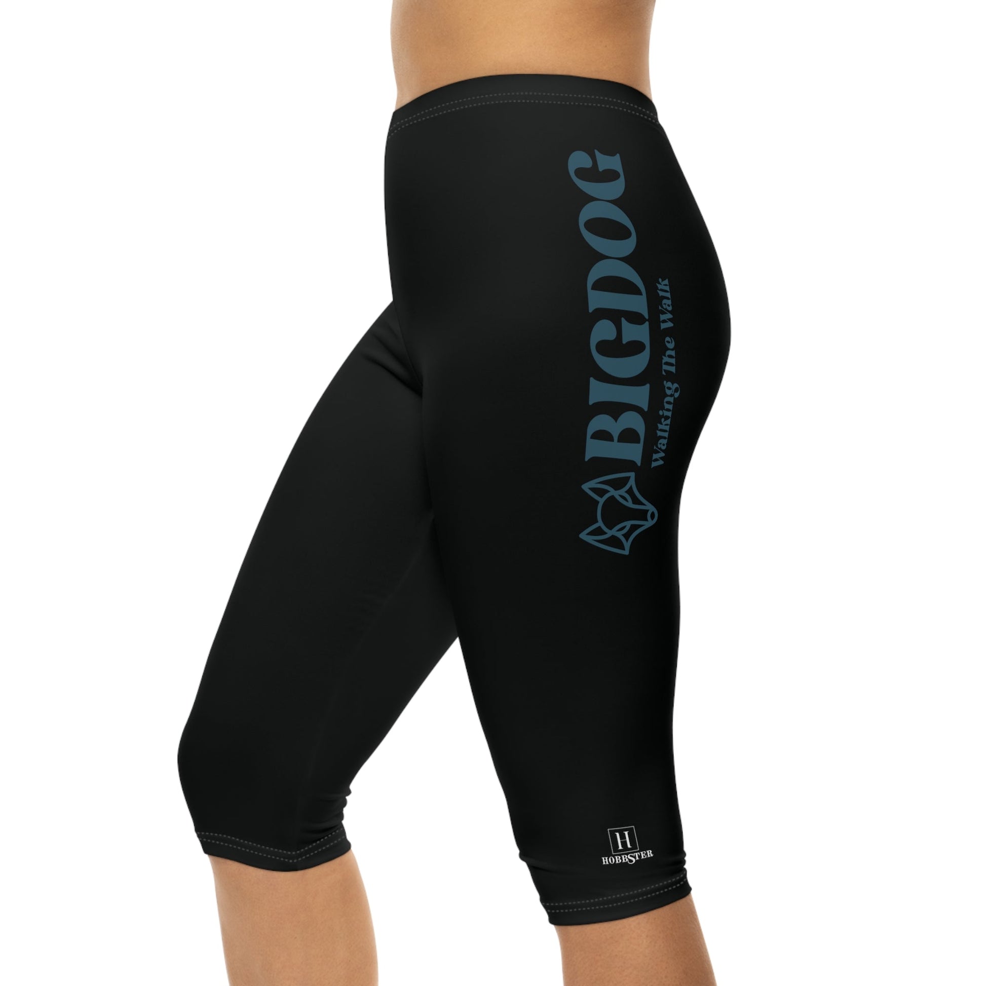 Women’s Big Dog Mid-Rise Capri Leggings - Hobbster