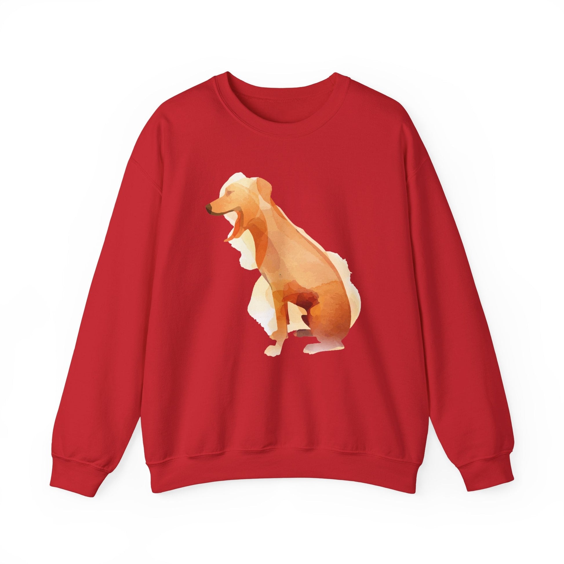 Women's Heavy Blend™ Crewneck Sweatshirt with custom Rhodesian Ridgeback tile effect design - Hobbster