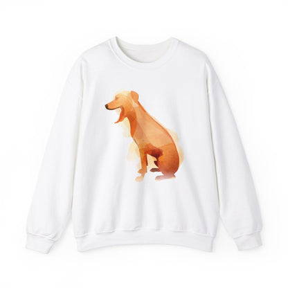 Women's Heavy Blend™ Crewneck Sweatshirt with custom Rhodesian Ridgeback tile effect design - Hobbster