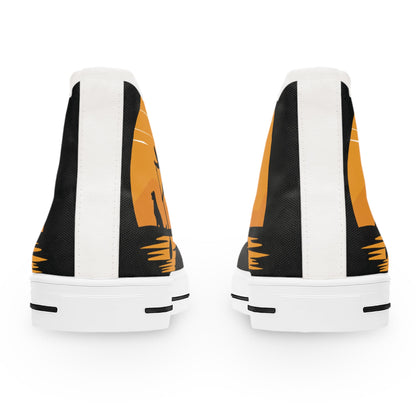 Women's High - Top Featuring Paddle Board Design - Hobbster