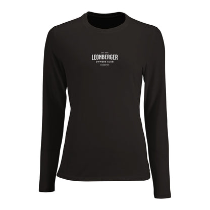 Women's Long Sleeve Fitted T-shirt | Leonberger Owner's Club - Hobbster